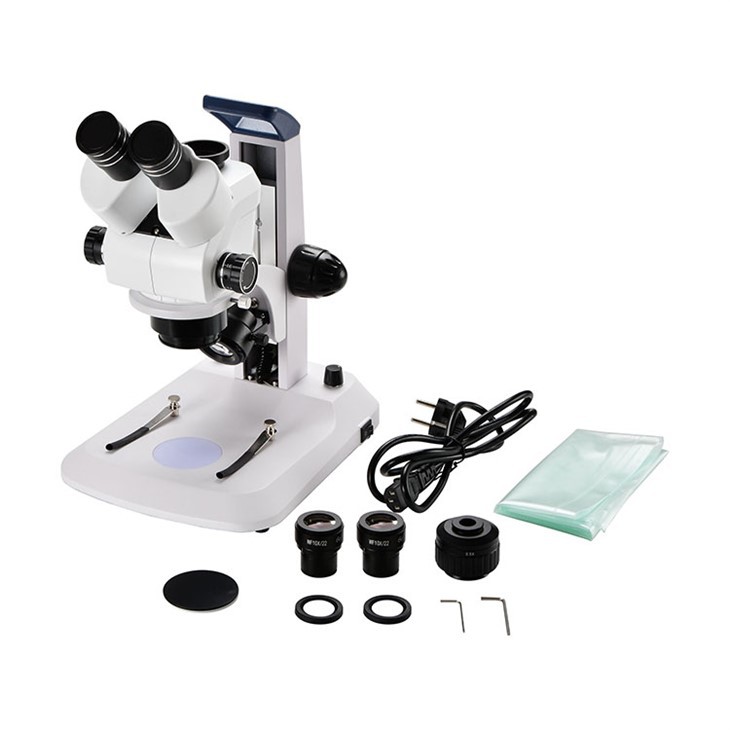 مجهر ستيريو ثلاثي العينيات مع 0.5X C-mount
